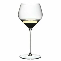 Riedel Veloce Chardonnay Wine Glasses, Set of 2 - Premium Crystal Glassware for White Wines -HARTS OF STUR Sales 633097 Riedel Veloce Pack of Two Chardonnay Glasses 1