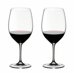 Riedel Vinum Cabernet Sauvignon / Merlot Wine Glass Twin Pack - Premium Crystal Wine Glasses for Red Wine -HARTS OF STUR Sales 6416 0 Reidel Vinum Cabernet Sauvignon Merlot Wine Glass Twin Pack 1