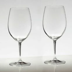 Riedel Vinum Cabernet Sauvignon / Merlot Wine Glass Twin Pack - Premium Crystal Wine Glasses for Red Wine -HARTS OF STUR Sales 6416 0 Reidel Vinum Cabernet Sauvignon Merlot Wine Glass Twin Pack 2
