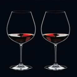Riedel Vinum Pinot Noir (Burgundy Red) Wine Glass Twin Pack - Premium Crystal Drinkware -HARTS OF STUR Sales 6416 07 Riedel Vinum Pinot Noir Burgundy Red Wine Glass Twin Pack 1