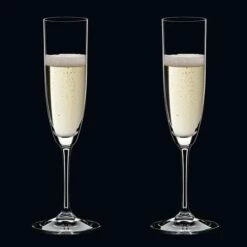 Riedel Vinum Champagne Glass Twin Pack - Premium Crystal Drinkware for Sparkling Wines -HARTS OF STUR Sales 6416 08 Riedel Vinum Champagne Glass Twin Pack 1