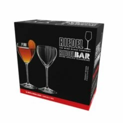 Riedel Bar Drink Nick & Nora Large Set Of 2 - Premium Crystal Glassware for Cocktails -HARTS OF STUR Sales 641708 Riedel Bar Drink Nick and Nora Large 2 Pack 2