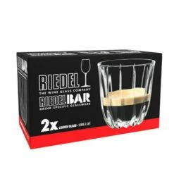Riedel Bar Drink Coffee Glasses Set Of 2 - Premium Drinkware for Coffee & Cocktails -HARTS OF STUR Sales 641710 Riedel Bar Drink Coffee 2 Pack 1