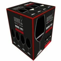 Riedel Wine Friendly Riedel 001 Pack Of Four Magnum Glasses - Premium Crystal Wine Glasses for Red & White Wines -HARTS OF STUR Sales 642201 4 Riedel Wine Friendly Riedel 001 Pack of Four Magnum 2