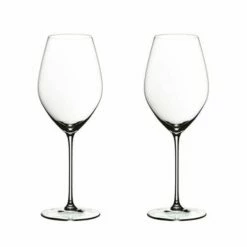 Riedel Veritas Champagne Wine Glass Twin Pack - Elegant Crystal Drinkware for Sparkling Wines