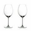 Riedel Veritas Old World Syrah Wine Glass Twin Pack - Premium Crystal Wine Glasses for Red Wine -HARTS OF STUR Sales 6449 41 Riedel Veritas Old World Syrah Wine Glass Twin Pack