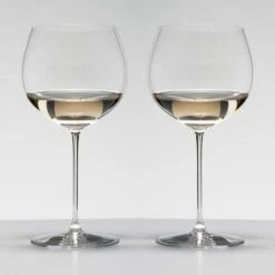 Riedel Veritas Chardonnay Wine Glass Twin Pack - Premium Crystal Wine Glasses for White Wines -HARTS OF STUR Sales 6449 97 Riedel Veritas Chardonnay Wine Glass Twin Pack 1
