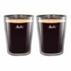 Melitta 200ml Double Wall Coffee Glass Set Of 2 - Premium Insulated Drinkware -HARTS OF STUR Sales 6761117 Melitta Double Wall Coffee Glass Set
