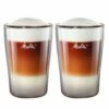 Melitta 300ml Double Wall Latte Macchiato Glass Set Of 2 - Premium Drinkware for Coffee Lovers -HARTS OF STUR Sales 6761118 Melitta Double Wall Latte Glass Set