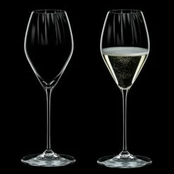 Riedel Performance Champagne Set Of 2 Glasses - Premium Crystal Drinkware for Sparkling Wines -HARTS OF STUR Sales 688428 Riedel Performance Champagne Set of 2 Glasses 1