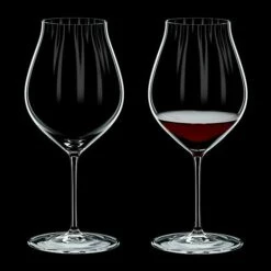 Riedel Performance Pinot Noir Wine Glasses - Set of 2, Premium Crystal Glassware for Red Wine -HARTS OF STUR Sales 688467 Riedel Performance Pinot Noir Set Of 2 Glasses 1