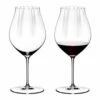 Riedel Performance Pinot Noir Wine Glasses - Set of 2, Premium Crystal Glassware for Red Wine -HARTS OF STUR Sales 688467 Riedel Performance Pinot Noir Set Of 2 Glasses