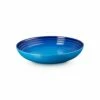 Le Creuset Azure Stoneware 22cm Pasta Bowl - Premium Tableware for Stylish Dining