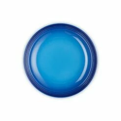 Le Creuset Azure Stoneware 22cm Pasta Bowl - Premium Tableware for Stylish Dining -HARTS OF STUR Sales 70102222200099 Le Creuset Pasta Bowl Azure Blue 3