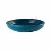 Le Creuset Deep Teal Stoneware 22cm Pasta Bowl - Premium Tableware for Stylish Dining -HARTS OF STUR Sales 70102226420099 Le Creuset Deep Teal Stoneware 22cm Pasta Bowl