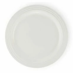 Le Creuset White Stoneware 27cm Dinner Plate - Premium Tableware for Stylish Dining -HARTS OF STUR Sales 70202270100099 Le Creuset White Stoneware 27cm Dinner Plate 3