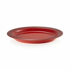 Le Creuset Cerise Stoneware 27cm Dinner Plate - Durable & Stylish Tableware
