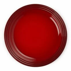 Le Creuset Cerise Stoneware 27cm Dinner Plate - Durable & Stylish Tableware -HARTS OF STUR Sales 70202270600099 Le Creuset Cerise Stoneware 27cm Dinner Plate 3