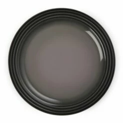 Le Creuset Flint Stoneware 27cm Dinner Plate - Durable & Stylish Tableware -HARTS OF STUR Sales 70202274440099 Le Creuset Flint Stoneware 27cm Dinner Plate 3