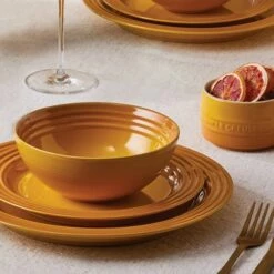 Le Creuset Nectar Stoneware 27cm Dinner Plate - Durable & Stylish Tableware -HARTS OF STUR Sales 70202276727080 Le Creuset Dinner Plate Nectar 1