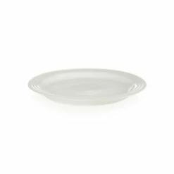 Le Creuset White Stoneware 22cm Side Plate - Premium Tableware for Elegant Dining