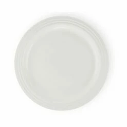 Le Creuset White Stoneware 22cm Side Plate - Premium Tableware for Elegant Dining -HARTS OF STUR Sales 70203220100099 Le Creuset White Stoneware 22cm Side Plate 3