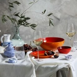 Le Creuset Volcanic Stoneware 22cm Side Plate - Durable & Stylish Tableware -HARTS OF STUR Sales 70203220900099 Le Creuset Volcanic Stoneware 22cm Side Plate 4 1