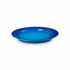Le Creuset Azure Stoneware 22cm Side Plate - Premium Tableware for Stylish Dining