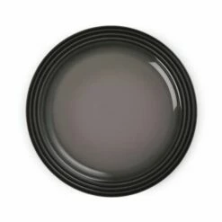 Le Creuset Flint Stoneware 22cm Side Plate - Premium Durable Tableware -HARTS OF STUR Sales 70203224440099 Le Creuset Flint Stoneware 22cm Side Plate 3