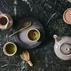 Le Creuset Flint Stoneware 22cm Side Plate - Premium Durable Tableware -HARTS OF STUR Sales 70203224440099 Le Creuset Flint Stoneware 22cm Side Plate 5