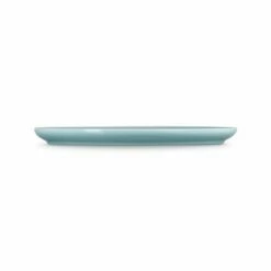 Le Creuset Sea Salt Stoneware Coupe Collection 22cm Side Plate - Premium Tableware -HARTS OF STUR Sales 70234227177080 Le Creuset Sea Salt Coupe Collection Side Plate 2
