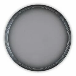 Le Creuset Flint Stoneware Coupe Collection 27cm Dinner Plate - Durable & Stylish Tableware -HARTS OF STUR Sales 70234274447080 Le Creuset Flint Coupe Collection Dinner Plate 3
