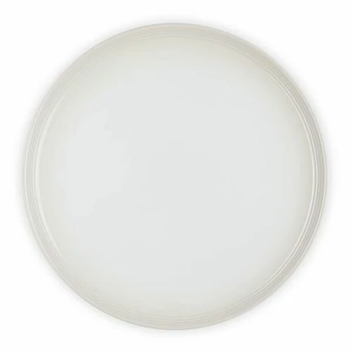 Le Creuset Meringue Stoneware Coupe Collection 27cm Dinner Plate - Premium Tableware 6 Le Creuset Meringue Stoneware Coupe Collection 27cm Dinner Plate - Premium Tableware - Image 4