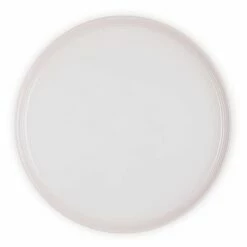 Le Creuset Shell Pink Stoneware Coupe Collection 27cm Dinner Plate - Elegant Tableware -HARTS OF STUR Sales 70234277777080 Le Creuset Shell Pink Coupe Collection Dinner Plate 3