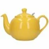 London Pottery Farmhouse Filter 6 Cup Teapot - Yellow | Classic Design for Tea Lovers -HARTS OF STUR Sales 74123 London Pottery Farmhouse 6 Cup Teapot New Yellow