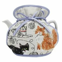 Ulster Weavers Feline Friends Muff Tea Cosy - Cat Lover's Tea Cosy for Teapots