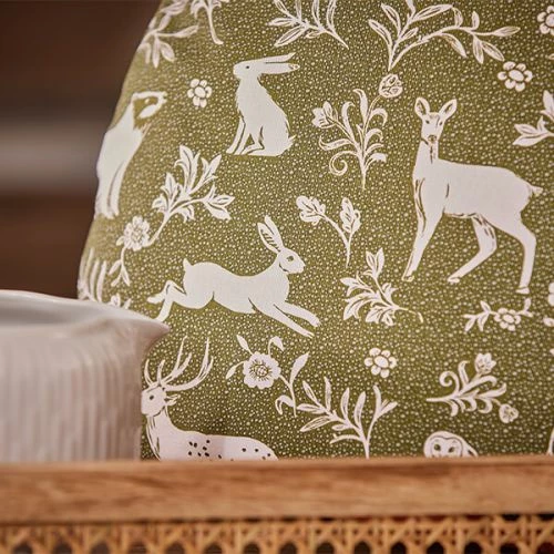 Ulster Weavers Forest Friends Sage Green & Terracotta Tea Cosy | Stylish Tea Accessory 5 Ulster Weavers Forest Friends Sage Green & Terracotta Tea Cosy | Stylish Tea Accessory - Image 3