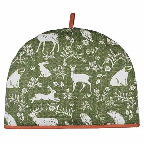 Ulster Weavers Forest Friends Sage Green & Terracotta Tea Cosy | Stylish Tea Accessory 3 Ulster Weavers Forest Friends Sage Green & Terracotta Tea Cosy | Stylish Tea Accessory