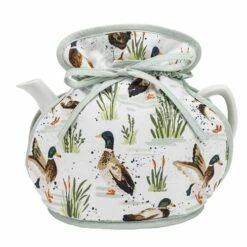 Ulster Weavers Farmhouse Ducks Muff Tea Cosy | Quilted Tea Pot Cover | Tea Accessories
