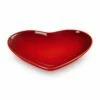 Le Creuset L'Amour Heart Collection Cerise 23cm Heart Plate - Premium Tableware for Romantic Dining -HARTS OF STUR Sales 80255230600099 Le Creuset LAmour Heart Collection 22cm Heart Plate