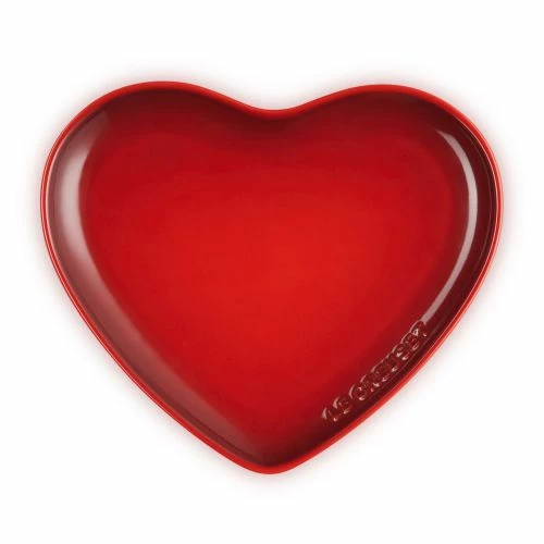 Le Creuset L'Amour Heart Collection Cerise 23cm Heart Plate - Premium Tableware for Romantic Dining 6 Le Creuset L'Amour Heart Collection Cerise 23cm Heart Plate - Premium Tableware for Romantic Dining - Image 4