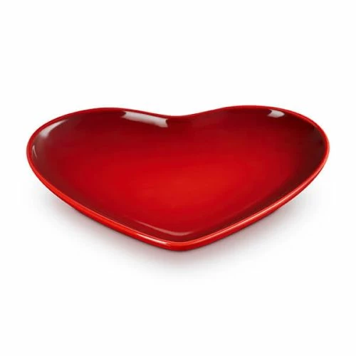 Le Creuset L'Amour Heart Collection Cerise 23cm Heart Plate - Premium Tableware for Romantic Dining 3 Le Creuset L'Amour Heart Collection Cerise 23cm Heart Plate - Premium Tableware for Romantic Dining
