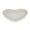 Le Creuset L'Amour Heart Collection Meringue 23cm Heart Plate - Elegant Tableware for Romantic Dining -HARTS OF STUR Sales 80255237160099 Le Creuset LAmour Heart Collection 22cm Heart Plate Meringue