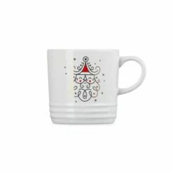 Le Creuset Stoneware Mug 350ml with Santa Decal - Festive Drinkware -HARTS OF STUR Sales 80302350105019 Le Creuset Stoneware Mug Santa 2