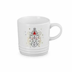 Le Creuset Stoneware Mug 350ml with Santa Decal - Festive Drinkware