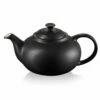 Le Creuset Black Stoneware Classic Teapot - Premium Tea Brewing Essential -HARTS OF STUR Sales 80702130000003 Le Creuset Stoneware Classic Teapot Black