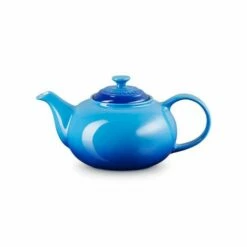 Le Creuset Azure Stoneware Classic Teapot - Premium Ceramic Teapot for Tea Lovers