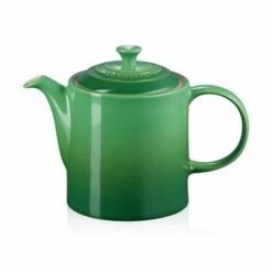 Le Creuset Bamboo Stoneware Grand Teapot - Premium Ceramic Teapot for Tea Lovers