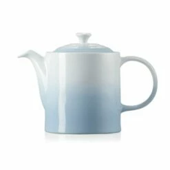 Le Creuset Coastal Blue Stoneware Grand Teapot - Premium Ceramic Teapot for Tea Lovers -HARTS OF STUR Sales 80703134200003 Le Creuset Coastal Blue Stoneware Grand Teapot 2