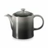 Le Creuset Flint Stoneware Grand Teapot - Premium Ceramic Teapot for Tea Lovers -HARTS OF STUR Sales 80703134440003 Le Creuset Flint Stoneware Grand Teapot